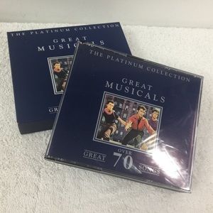 The Platinum Collection 2 cd's Over 70 Songs from Musicals